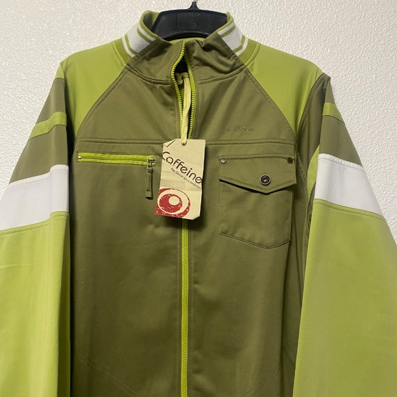 Caffeine 90s Full Zip Vintage Jacket Sz 2X - Picture 3 of 12